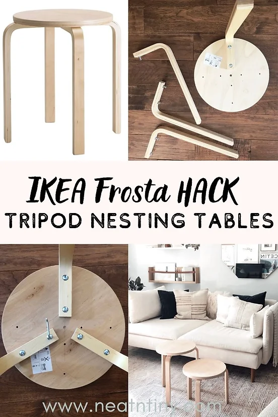 Ikea Frosta Hack Tripod Nesting Tables