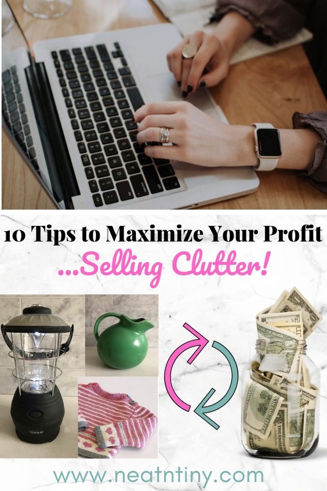 10 Tips to Make Money Selling Used Stuff Online