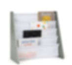 Tot Tutors display bookshelf