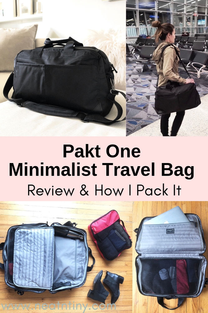 Pakt One Travel Bag Review & How I Pack My Pakt