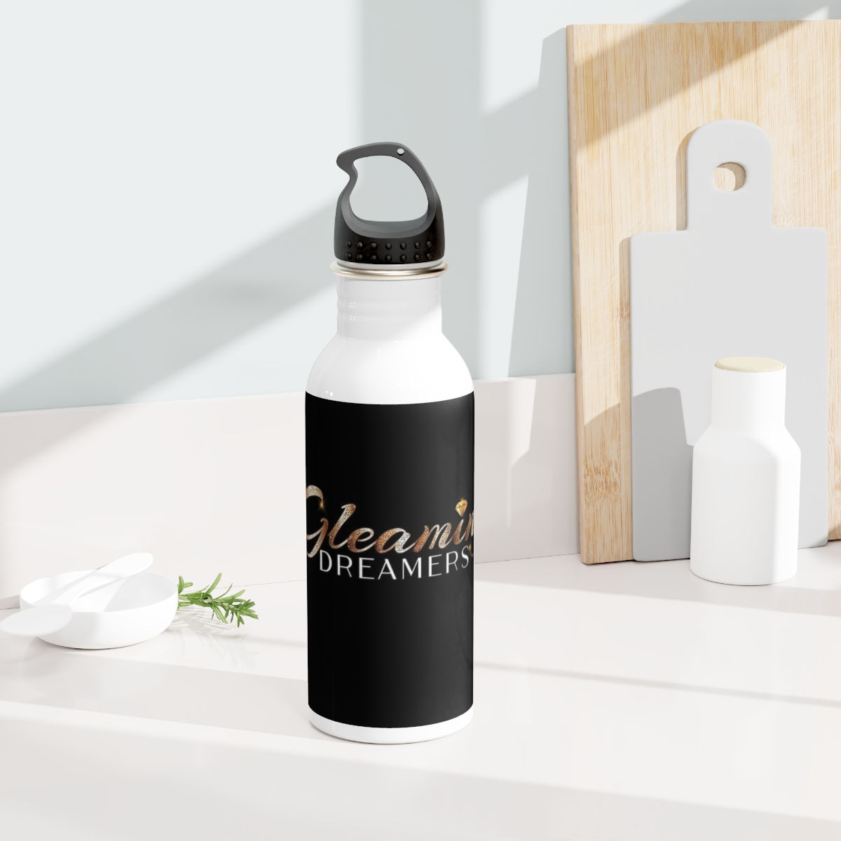 Gleaming Dreamers Stainless Steel Water Bottle
