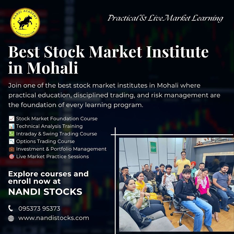 Best Stock Market Course in Mohali