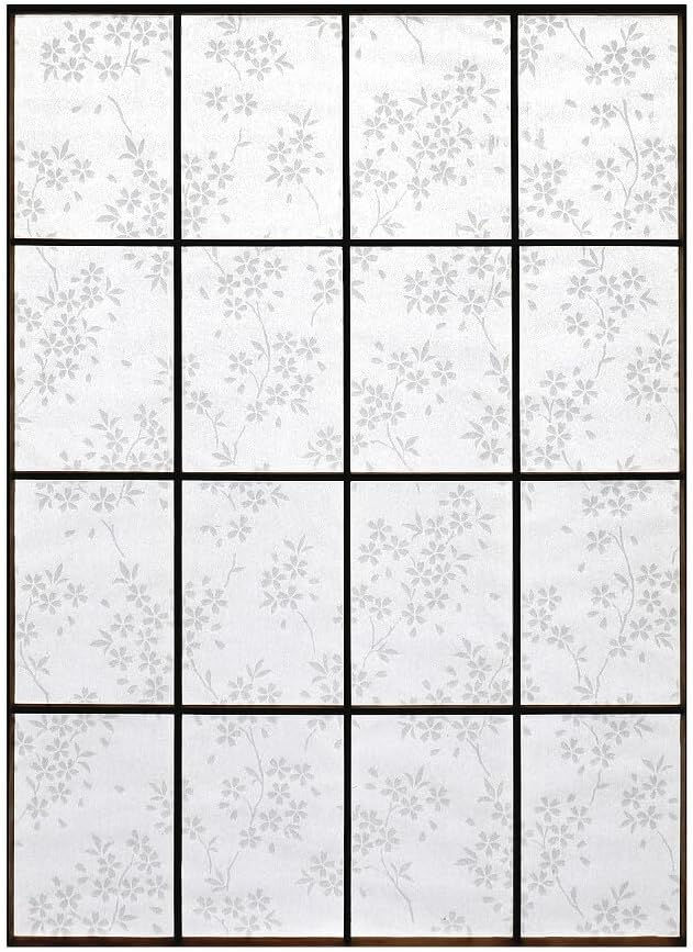 サムネイル： 障子紙 桜 KN-103 94cm×7.2ｍ 障子4枚分 強度3倍 日照調整 貼り替え