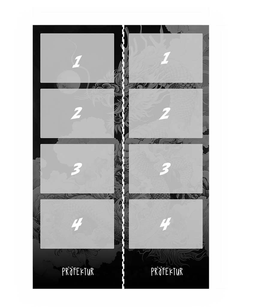 Individual Fotostreifen Design Präfektur
