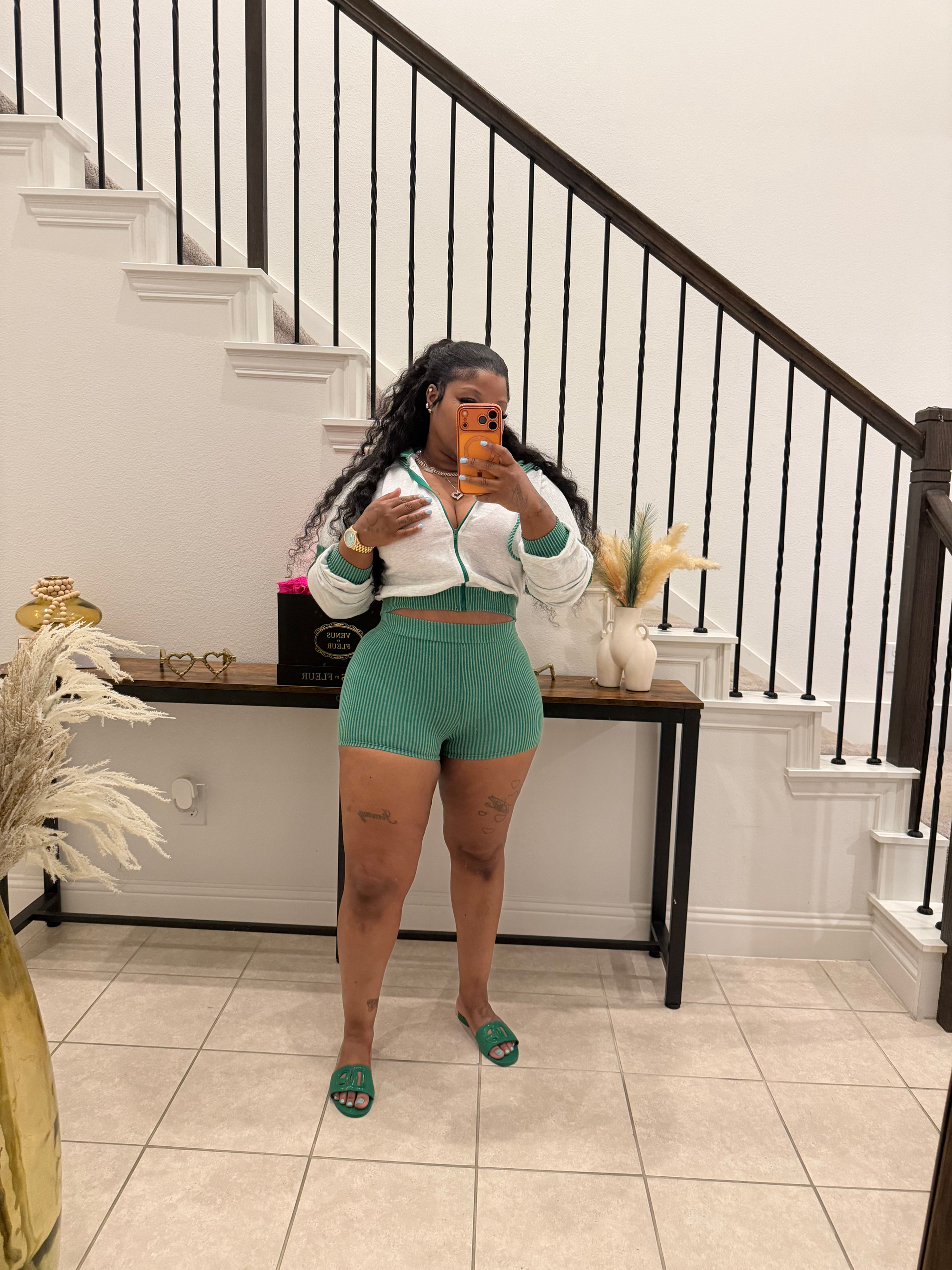 Hot Mama 2 Piece Set 💚