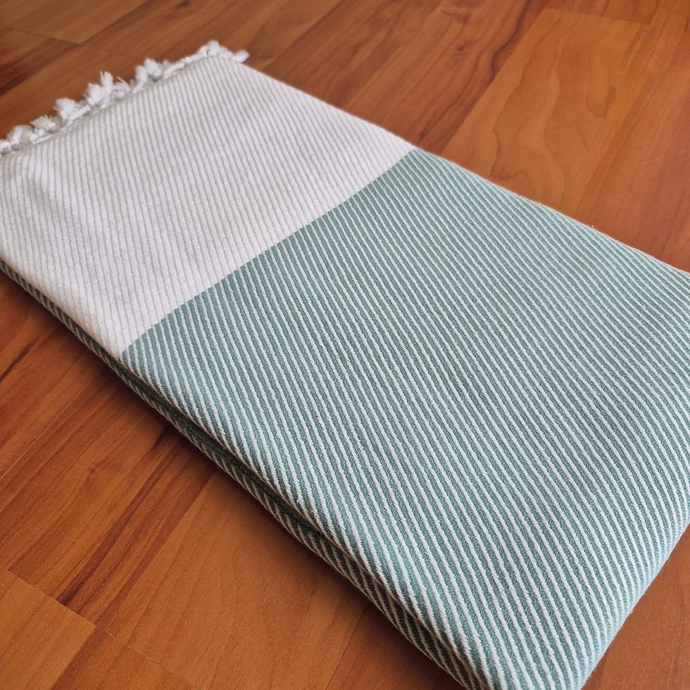 Thumbnail: Cotton beach towel crafted in Turkey with premium cotton.