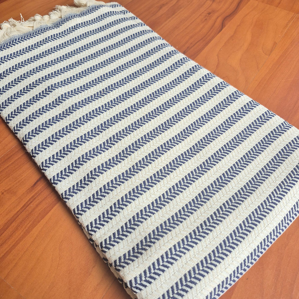 Thumbnail: Cotton beach towel available in bulk for U.S. importers and retailers.