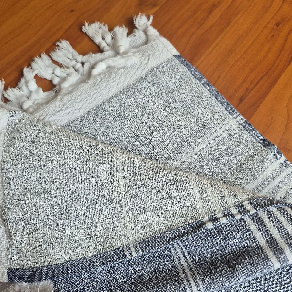 100% cotton, lightweight, made in Turkey. Soft Turkish towel made in Turkey, perfect for yoga, pilates, and meditation classe