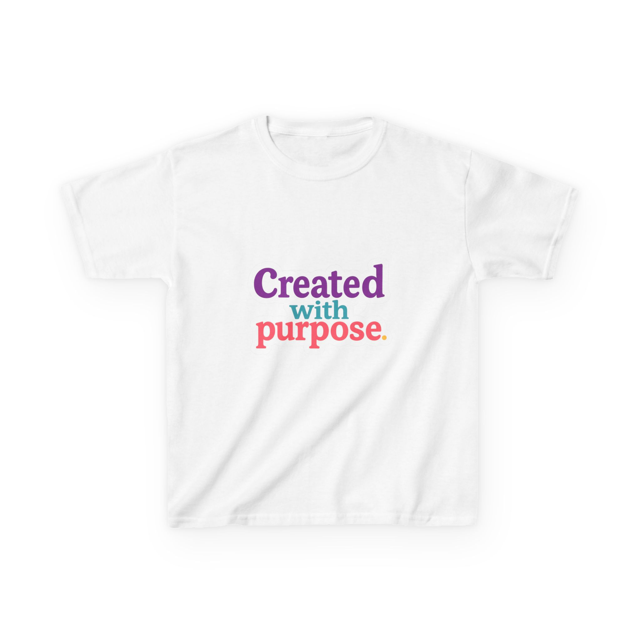 Created with Purpose Kids Tee Shirt XS-XL