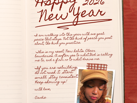 Happy new year 2026 letter