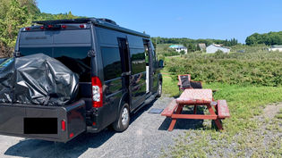 CIDRERIE MICHEL JODOIN : CAMPER DANS LES POMMES