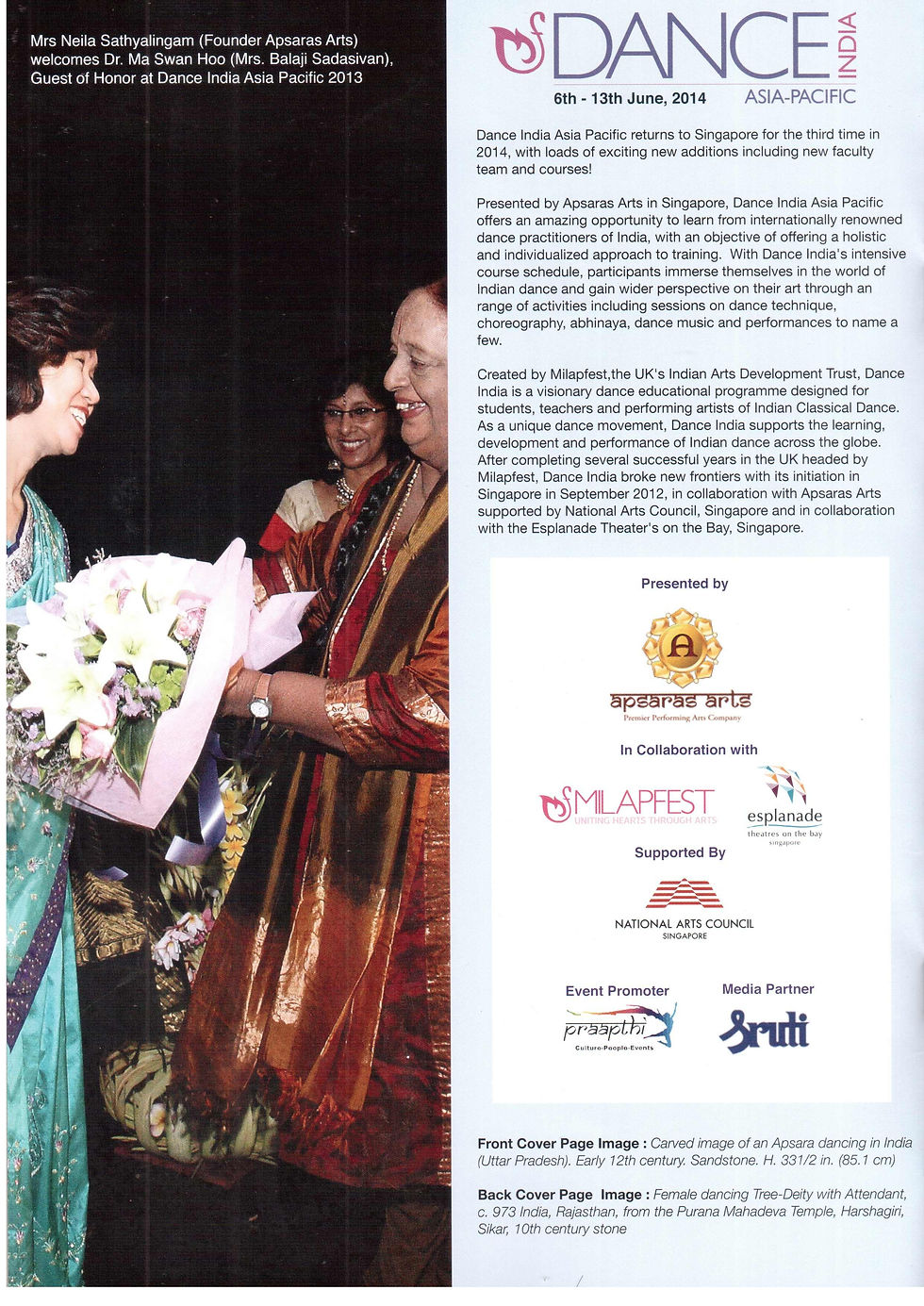 Backcover Souvenir Magazine