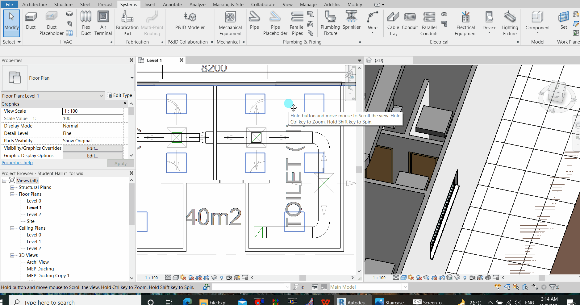 Draw a Duct - Flex Duct.gif