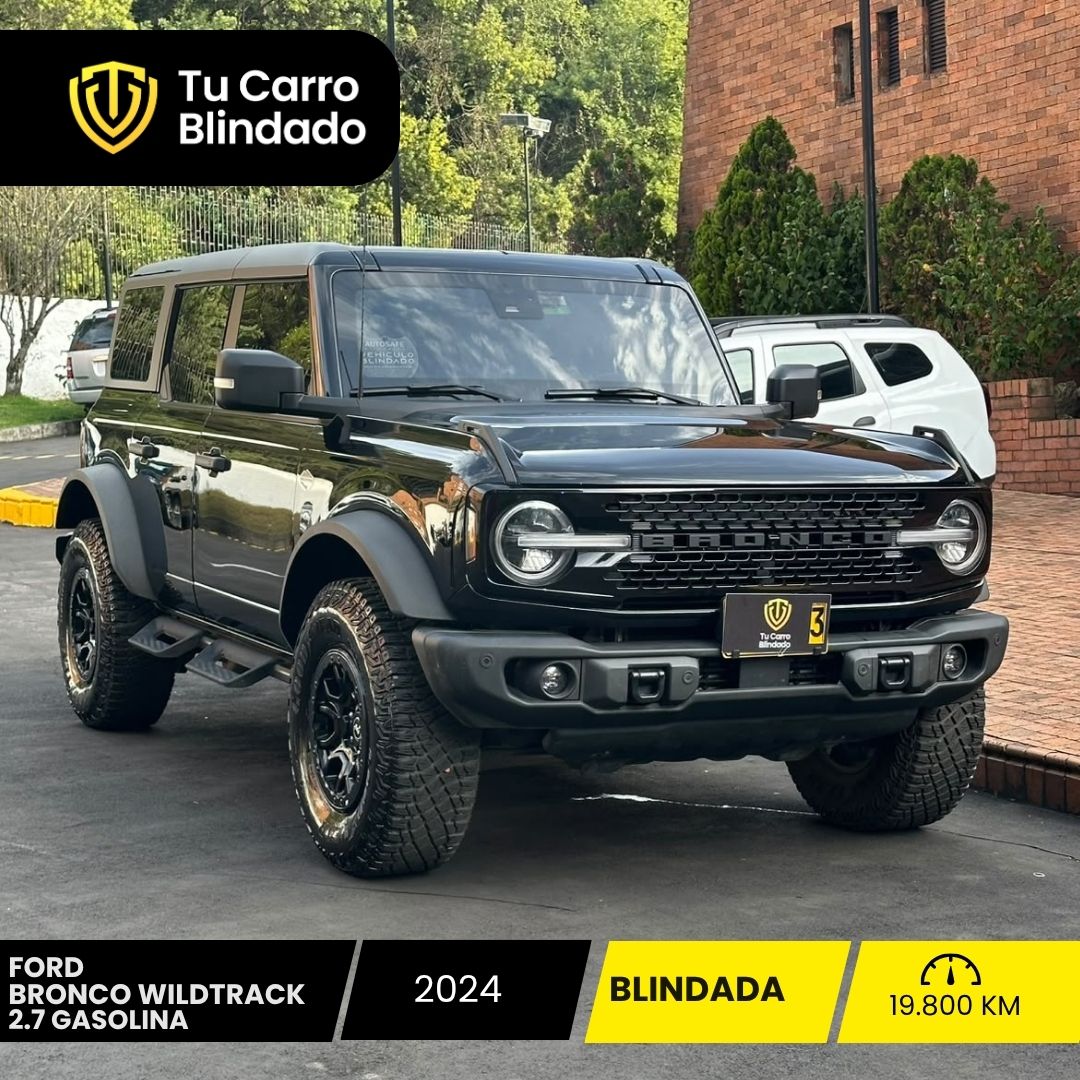 FORD BRONCO WILDTRACK 2024