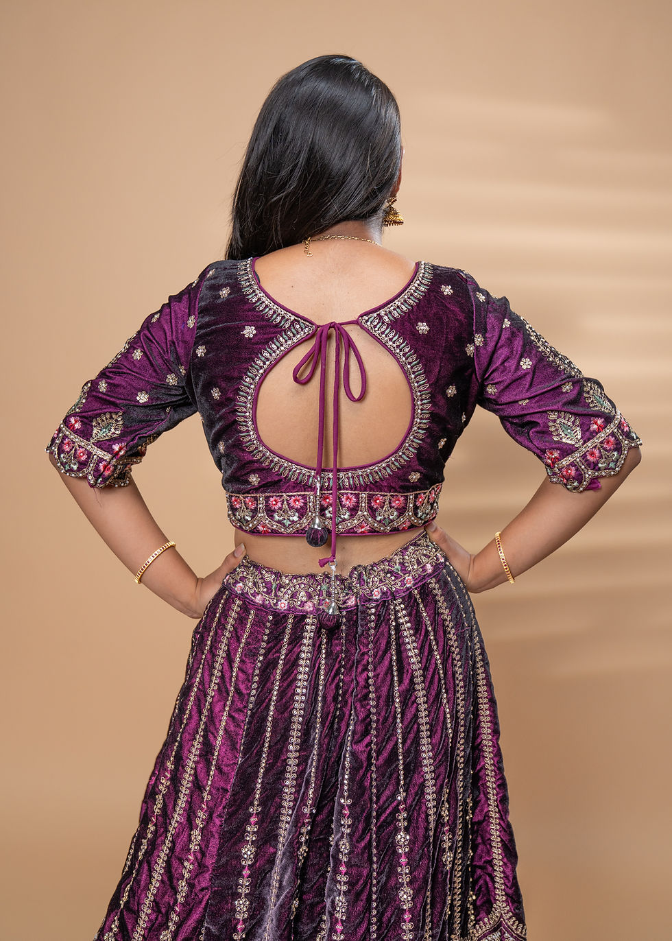 Thumbnail: Maroon Bridal Lehenga