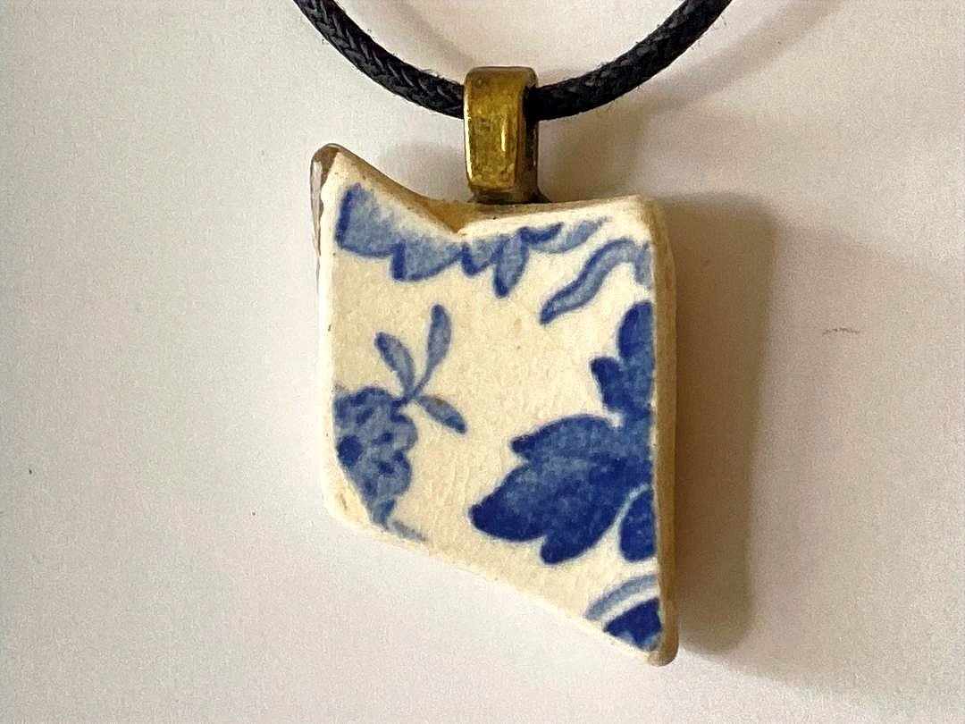 Sea Pottery Pendant