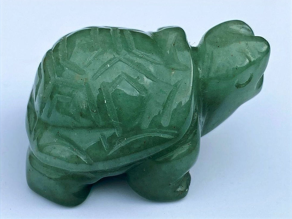 Green Aventurine Turtle