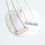 Thumbnail: Taos Bar Necklace (Blue)