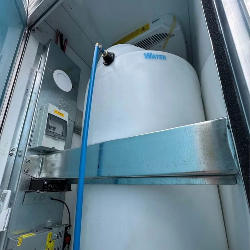 Thumbnail: Luxury 2 doors Mobile Toilet Single Axle Enclosed Utility Trailer