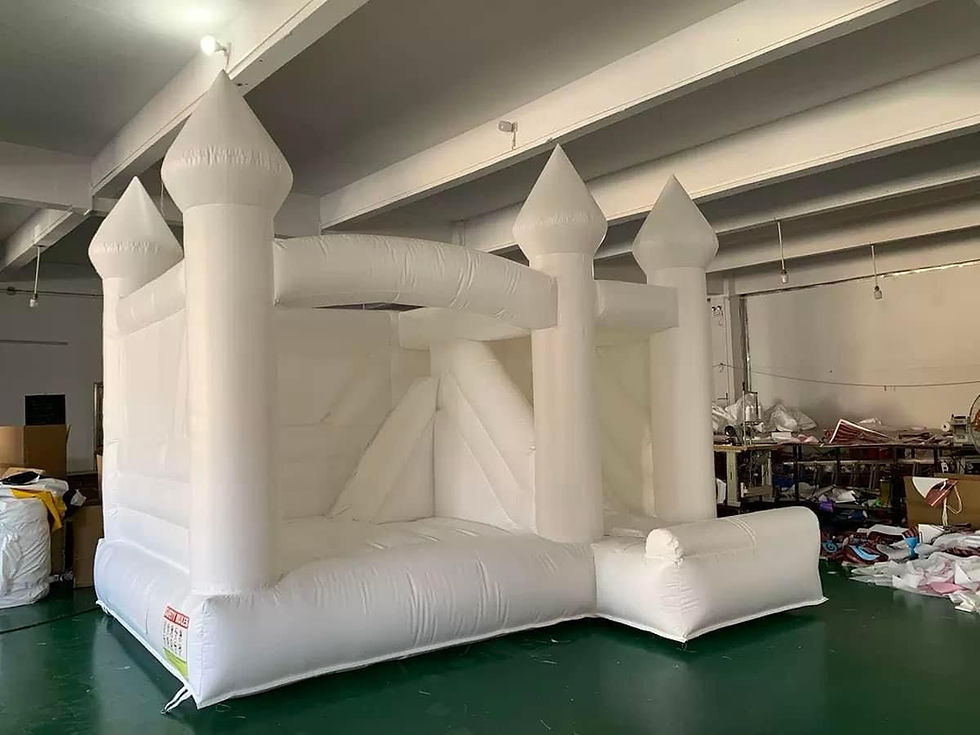 White Jumping Castle for sale