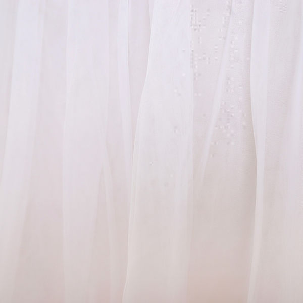 Thumbnail: White Table Skirt Tutu Tulle Table Dress Wedding Party Table Decor 183cm