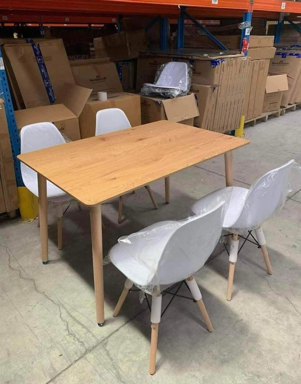 Set of 4 Emma Chairs and Table for sale