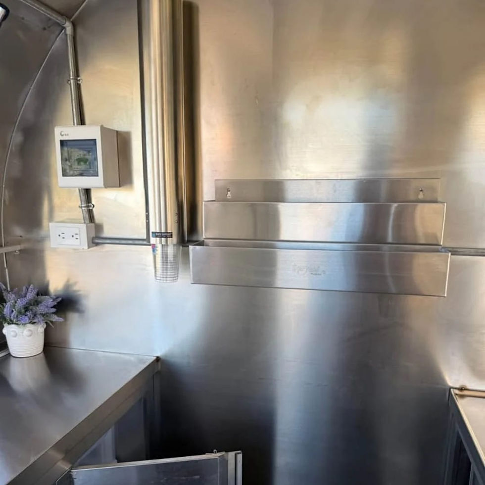 Thumbnail: Pink Coffee Food Trailer Mobile Commercial Kitchen