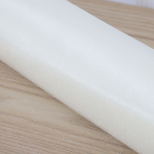 Thumbnail: 50m x 48cm Cream Organza Sheers Fabric Swag Crystal Tulle Wedding DIY
