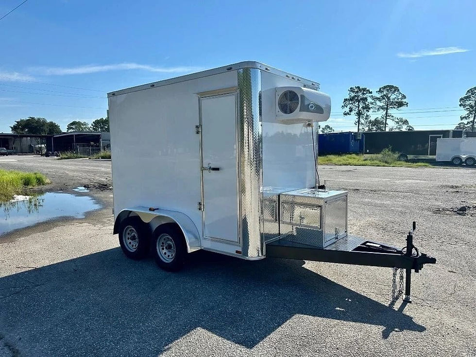 Thumbnail: Mobile Cold Room Refrigerated Trailer Unit – Dual Axle