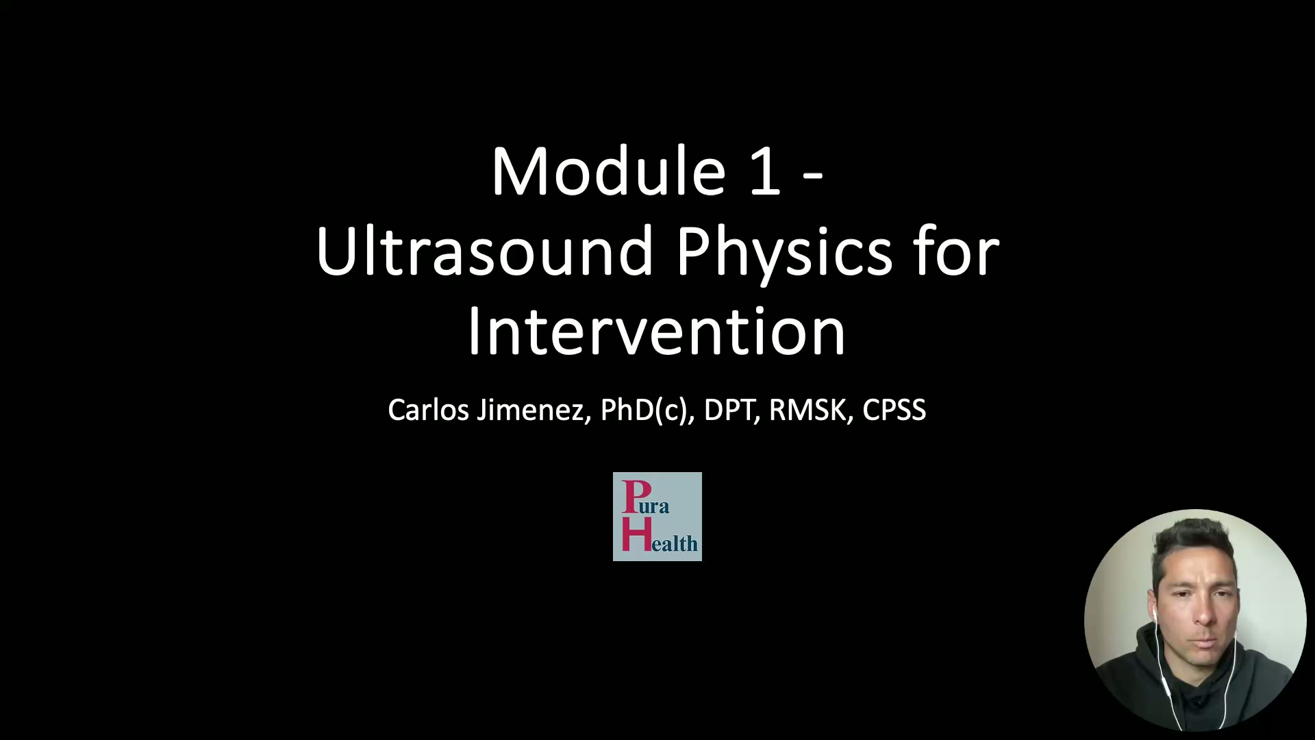 Still from Ultrasound Physics for Intervention