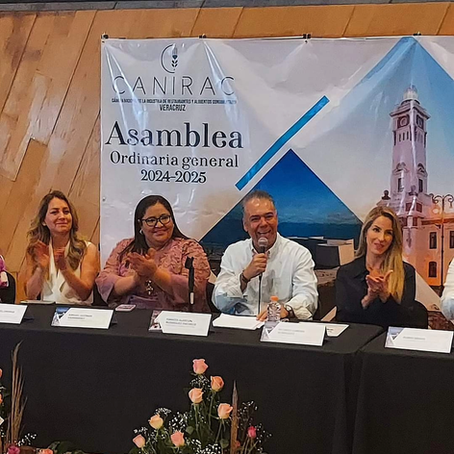 Felicitaciones a la Lic. Abigail Guzmán Hernández, Nueva Presidenta de CANIRAC Veracruz.