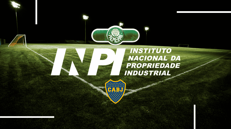 Close-up view of a football jersey with Palmeiras logo