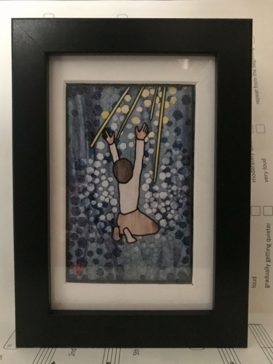 Thumbnail: My Lord (frame size12.5x17.5cm)