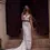 Thumbnail: boho style lace fitted wedding dress