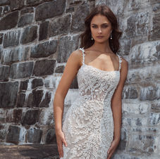 Sheath wedding dress