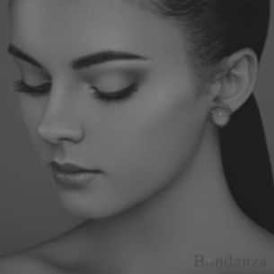 E4212 Snake button stud Earrings on Mode