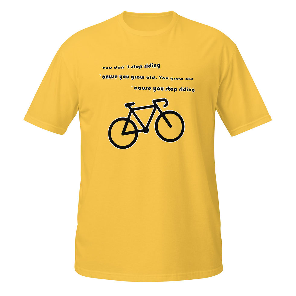 Age and ride - Short-Sleeve Unisex T-Shirt