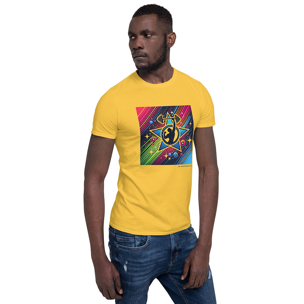 Thumbnail: Gym vintage design - Short-Sleeve Unisex T-Shirt