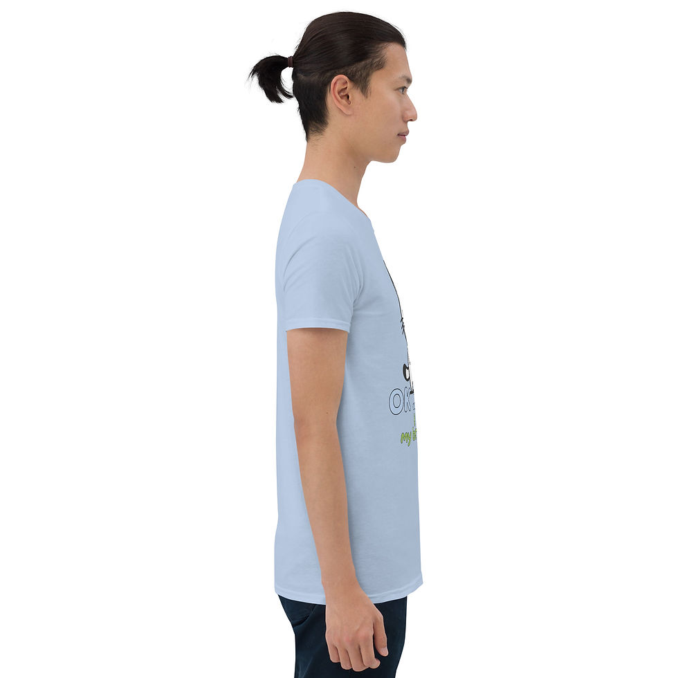 Thumbnail: Angry cat Short-Sleeve Unisex T-Shirt