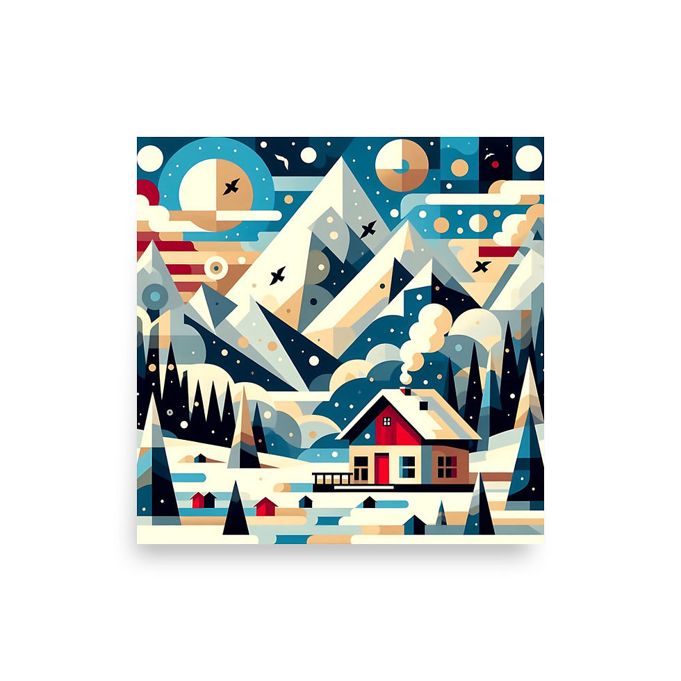 Thumbnail: Abstract habitat: Mountains