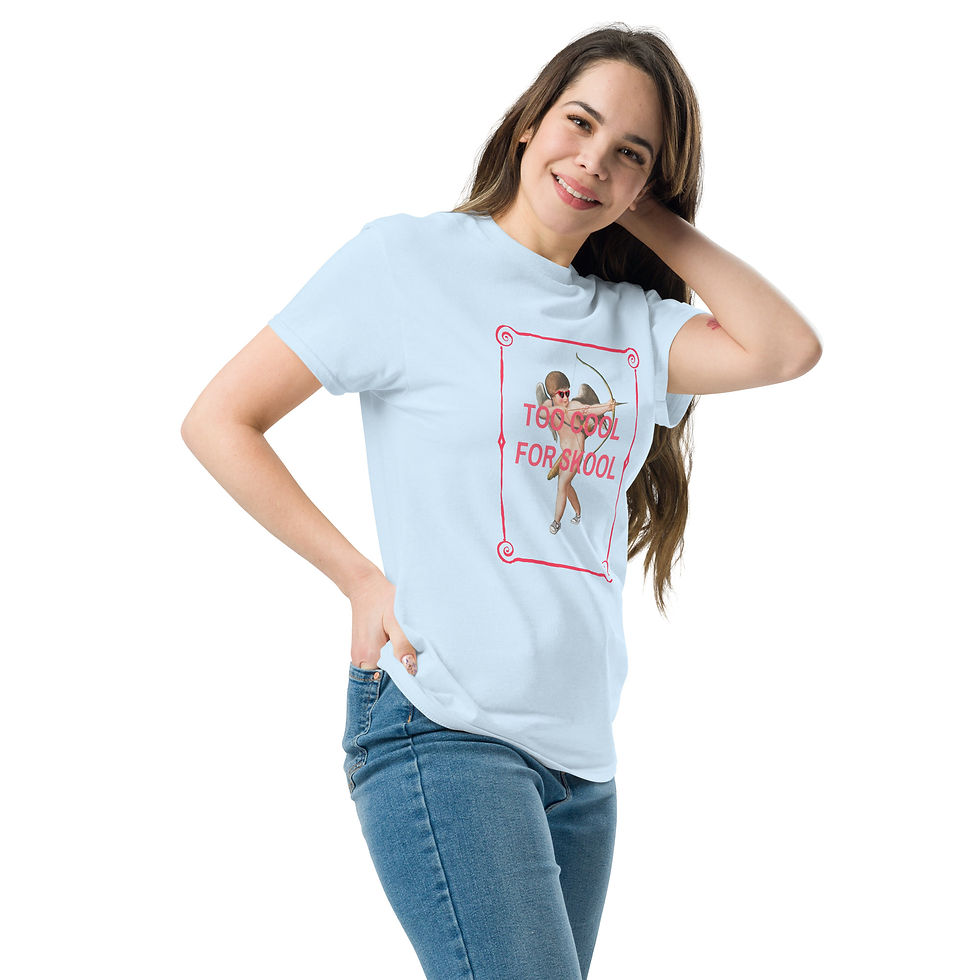 Thumbnail: Too cool for school Unisex classic tee