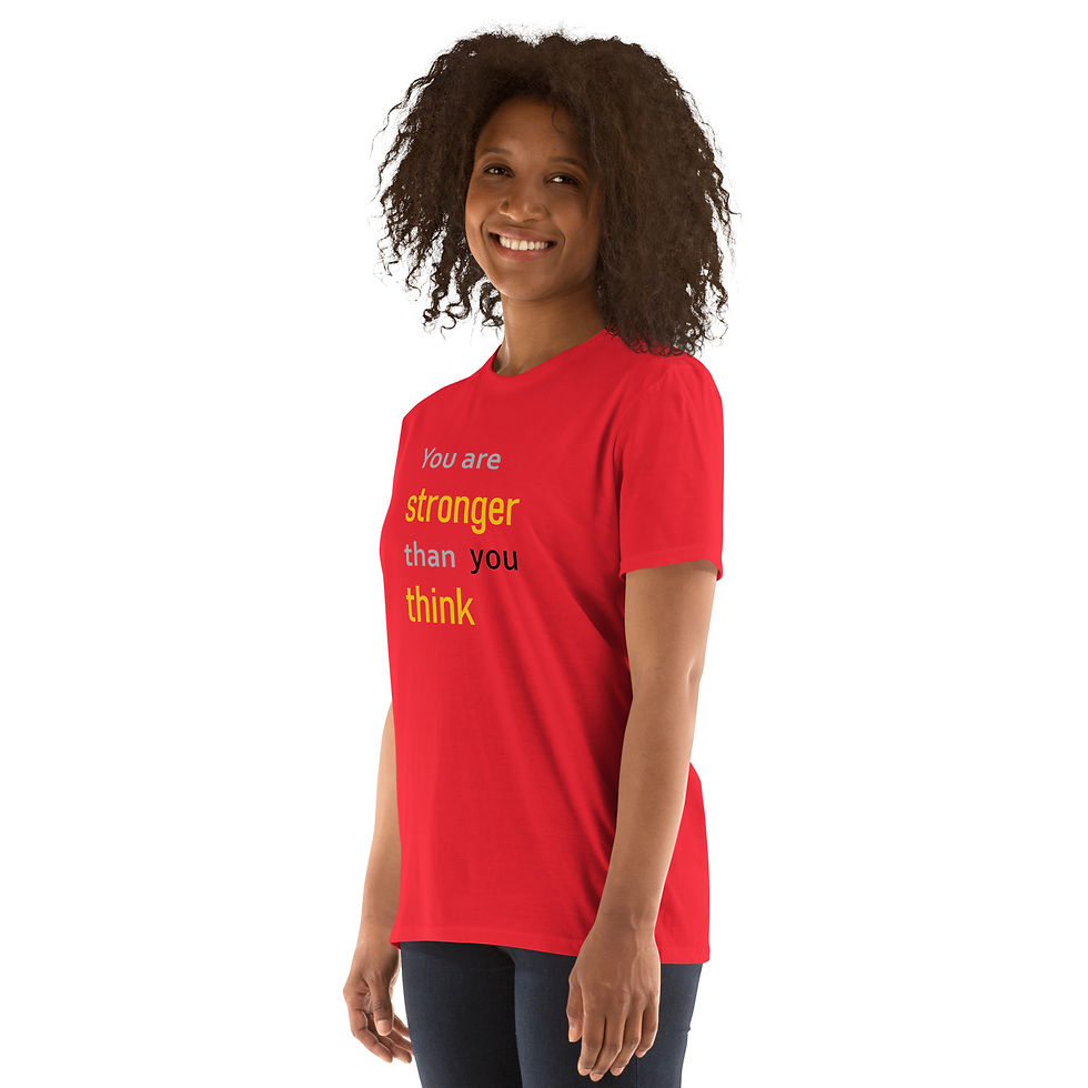 Thumbnail: Stronger than you think - Short-Sleeve Unisex T-Shirt