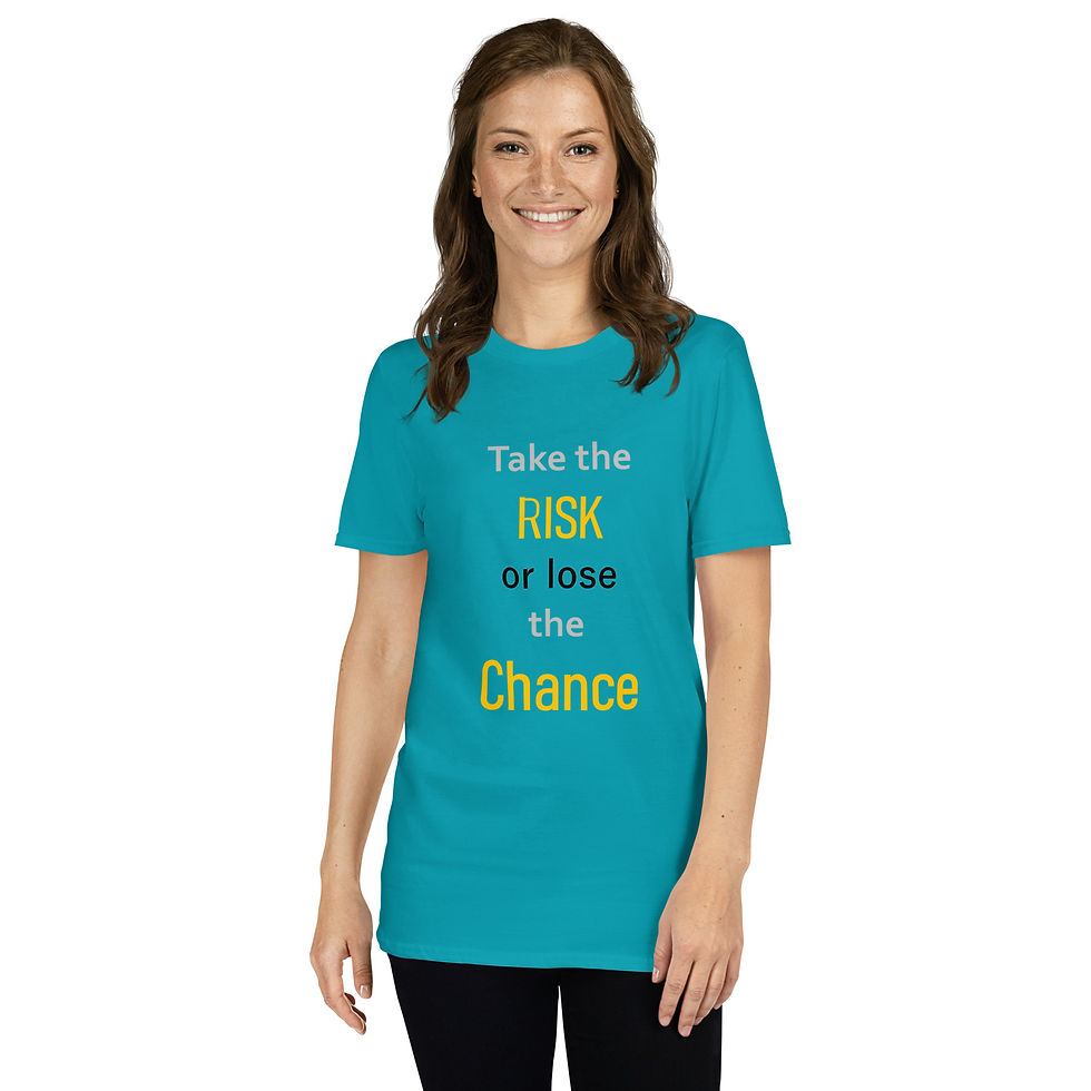 Thumbnail: Risk and chance - Short-Sleeve Unisex T-Shirt