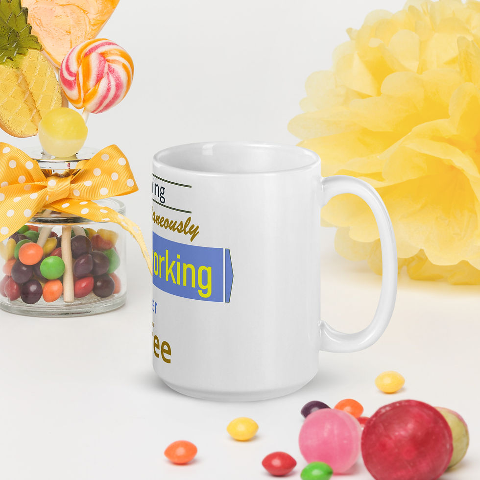 Thumbnail: May start working - White glossy mug