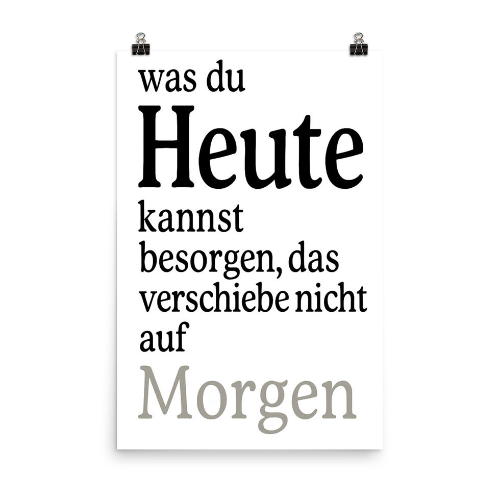 Thumbnail: Was du Heute kannst besorgen