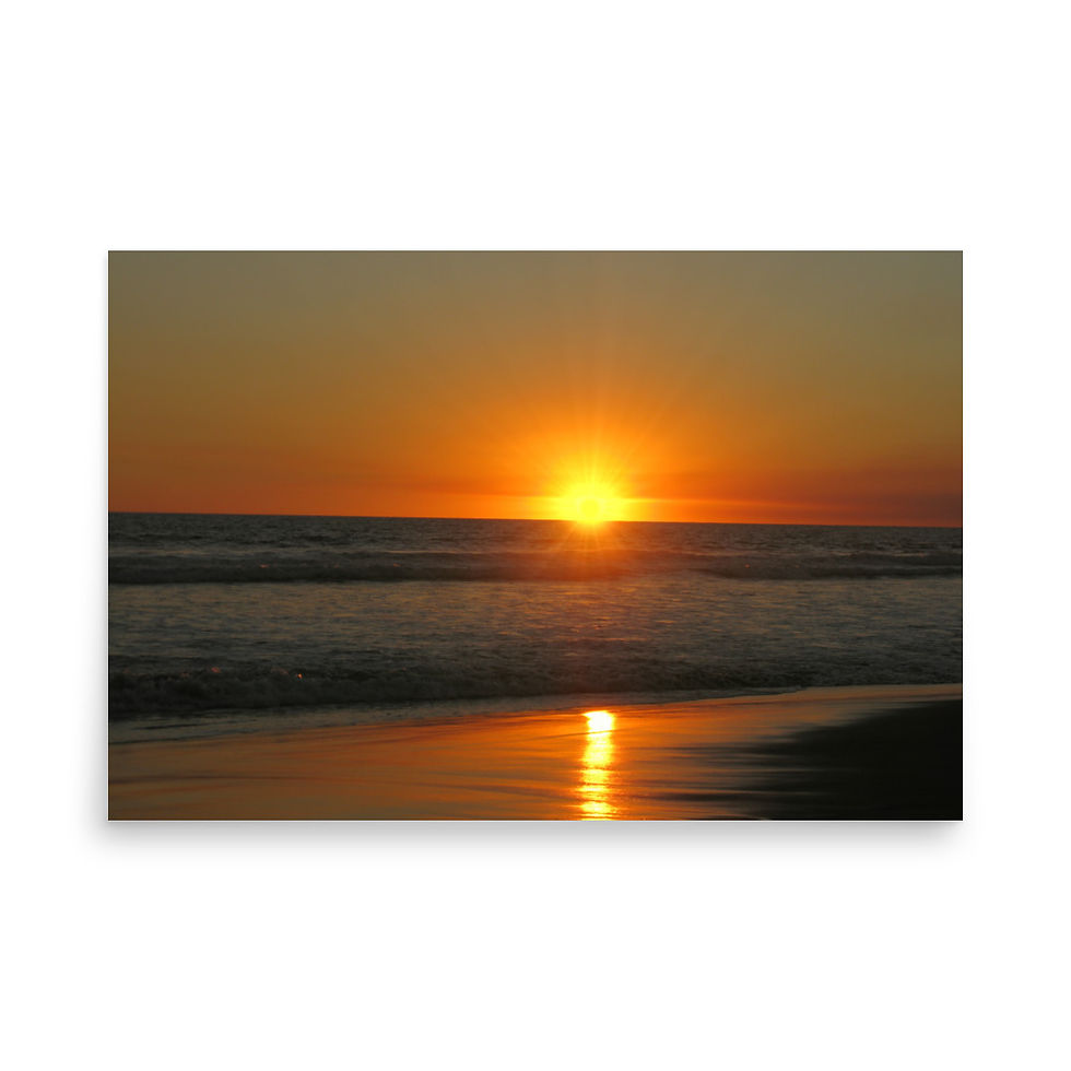 Thumbnail: Sunset on the sea