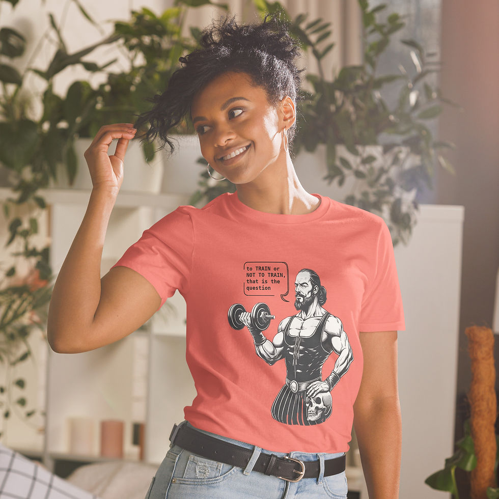 Thumbnail: To train or not to train - Short-Sleeve Unisex T-Shirt