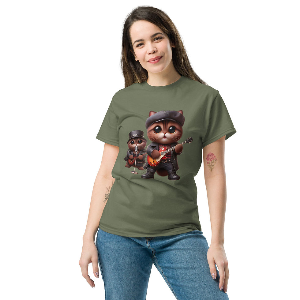 Thumbnail: Cute rock - Unisex classic tee