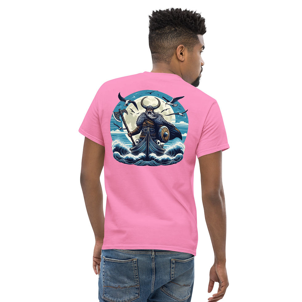 Thumbnail: Viking attack BACK - Unisex classic tee