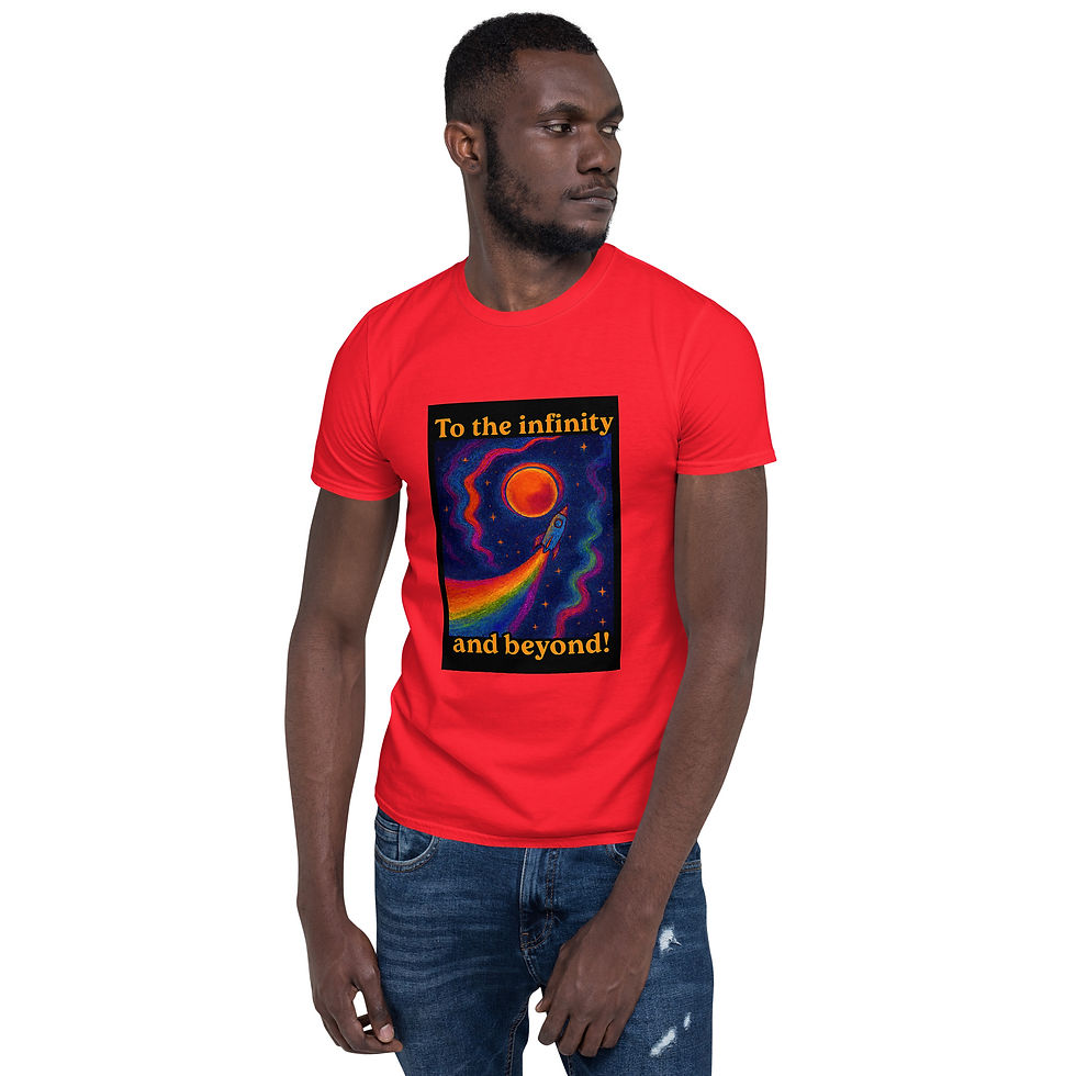 Thumbnail: To the infinity! Short-Sleeve Unisex T-Shirt